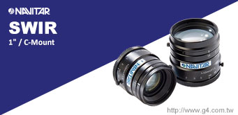 navitar machine vision lens c-mount swir
